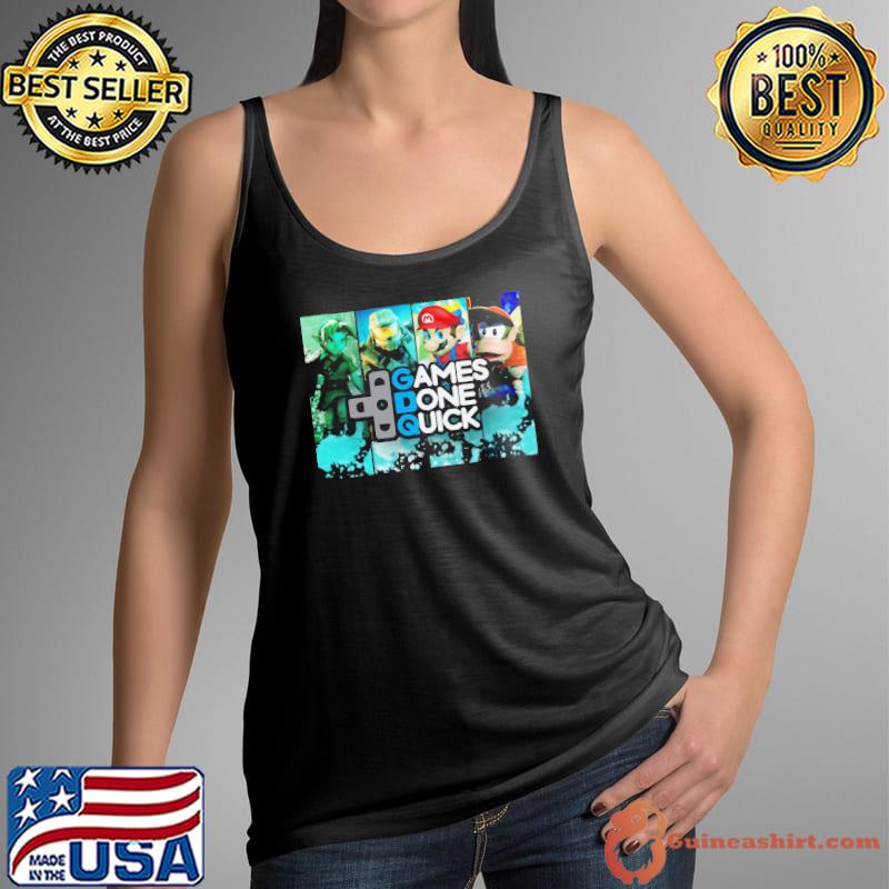Games Done Quick Combined Art shirt