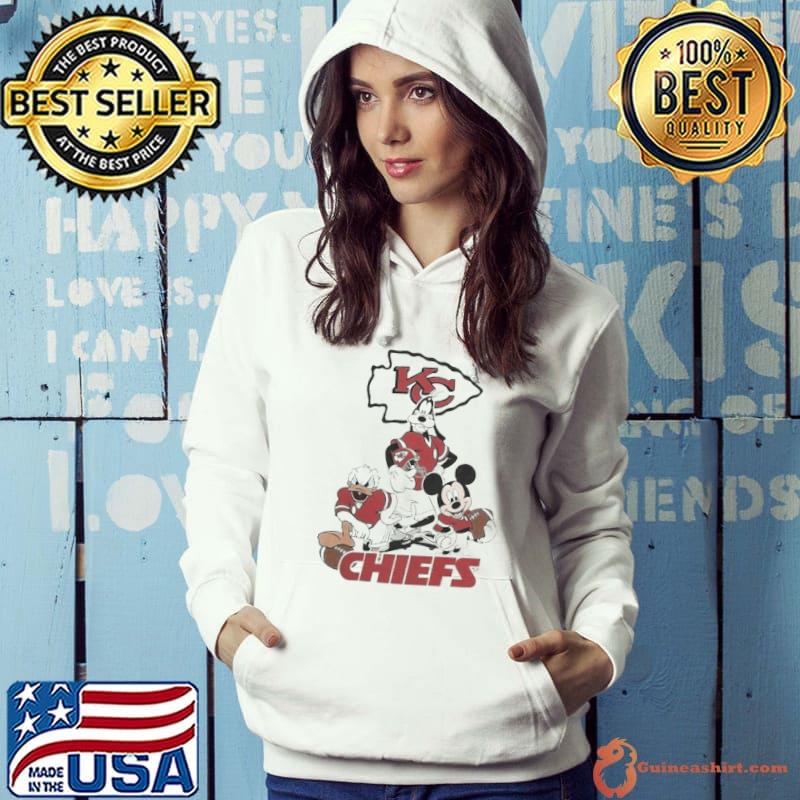 Gangster Mickey Mouse Nfl Kansas City Chiefs Football Players Logo Shirt Hoodie