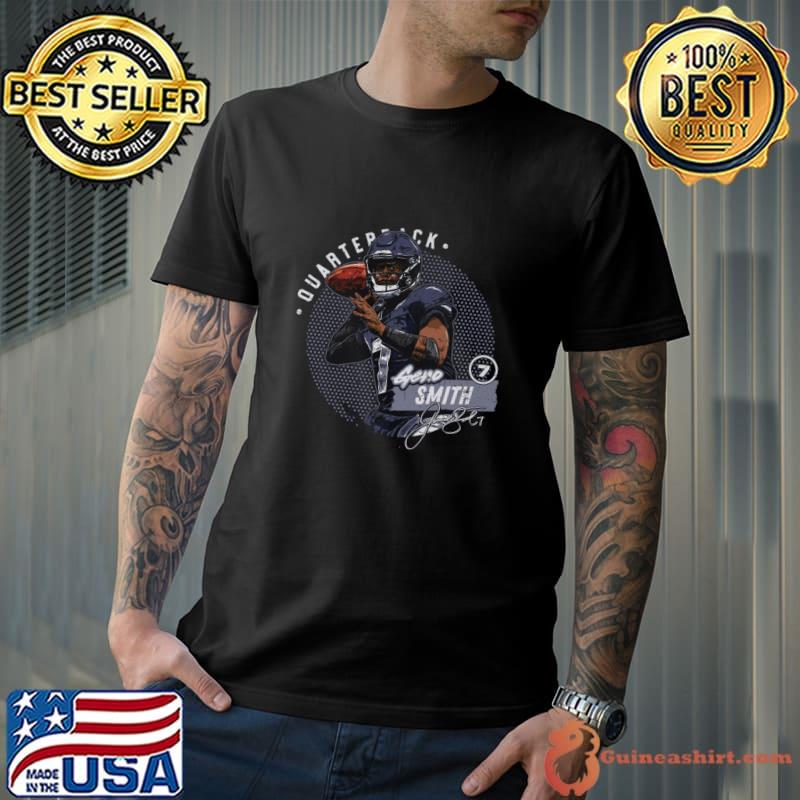 Geno Smith Seattle Dots Signature American football quarterback T-Shirt Unisex