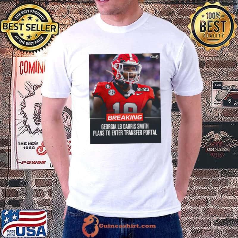 Georgia LB Darris Smith plans to enter transfer portal shirt