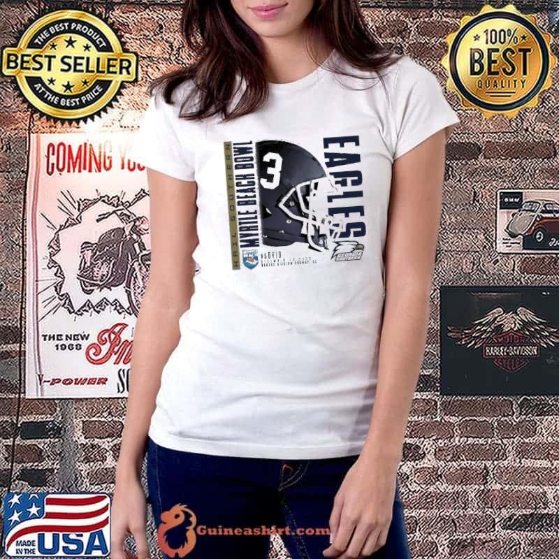 Georgia Southern Eagles 2023 Myrtle Beach Bowl Helmet Shirt