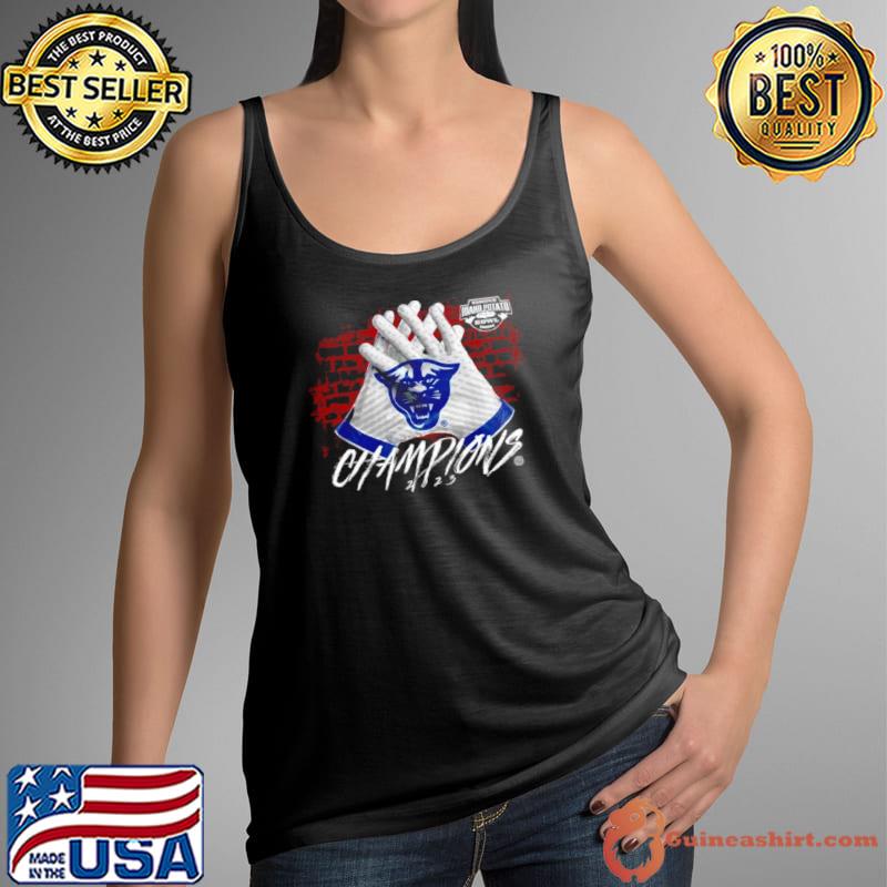 Georgia State Panthers 2023 Famous Idaho Potato Bowl Champions gloves shirt