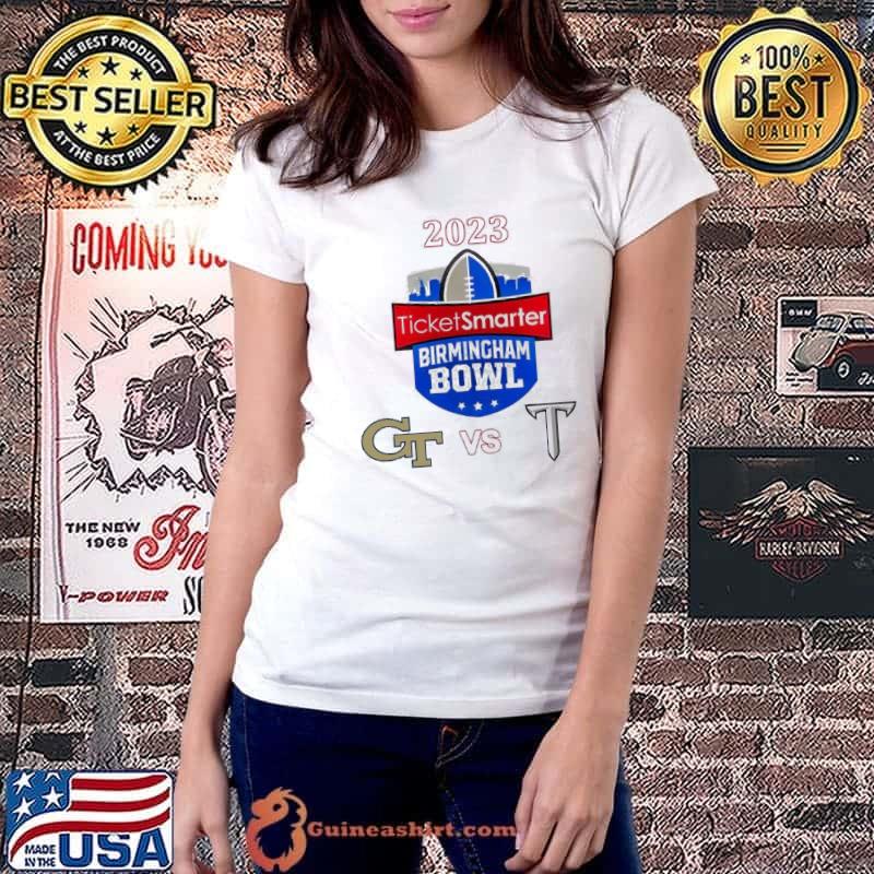 Georgia Tech Vs Troy 2023 Birmingham Bowl Bound Shirt