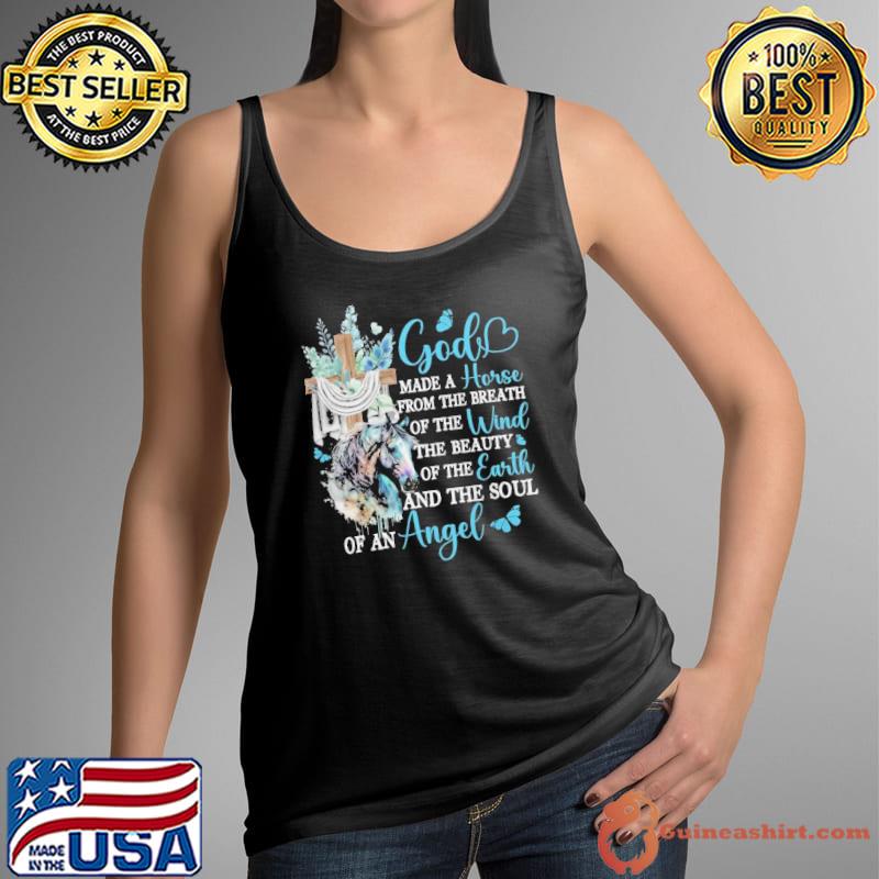 God Made A Horse From The Earth Of The Wind The Beauty Of The Earth Flower shirt