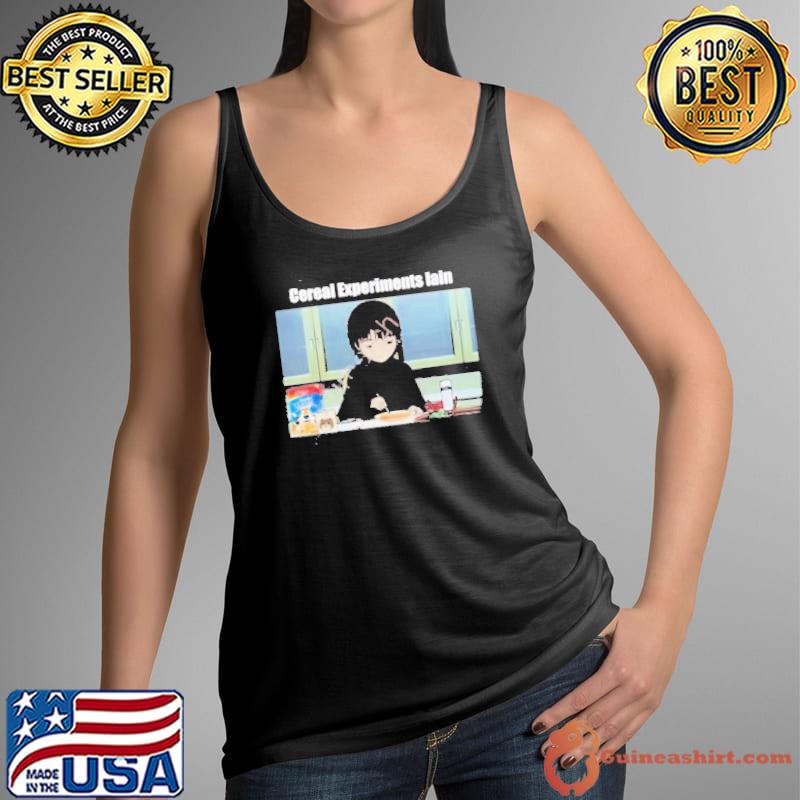 Goofyahh Cereal Experiments Lain Shirt