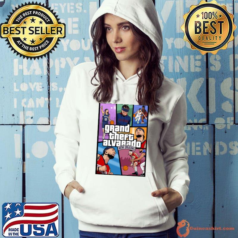 Grand theft alvarado new orleans Jose Alvarado basketball T-Shirt