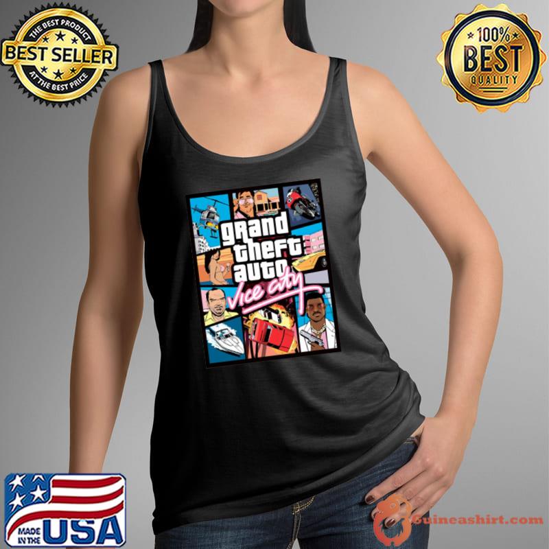 Grand Theft Auto Vice City Cover s Tank Top