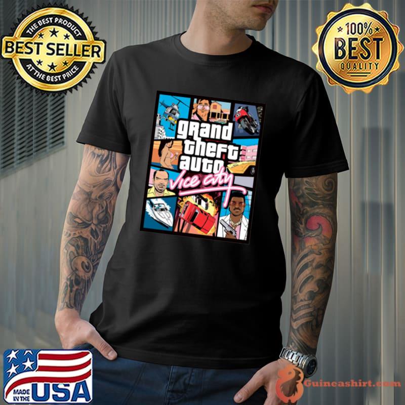 Grand Theft Auto Vice City Cover s Unisex
