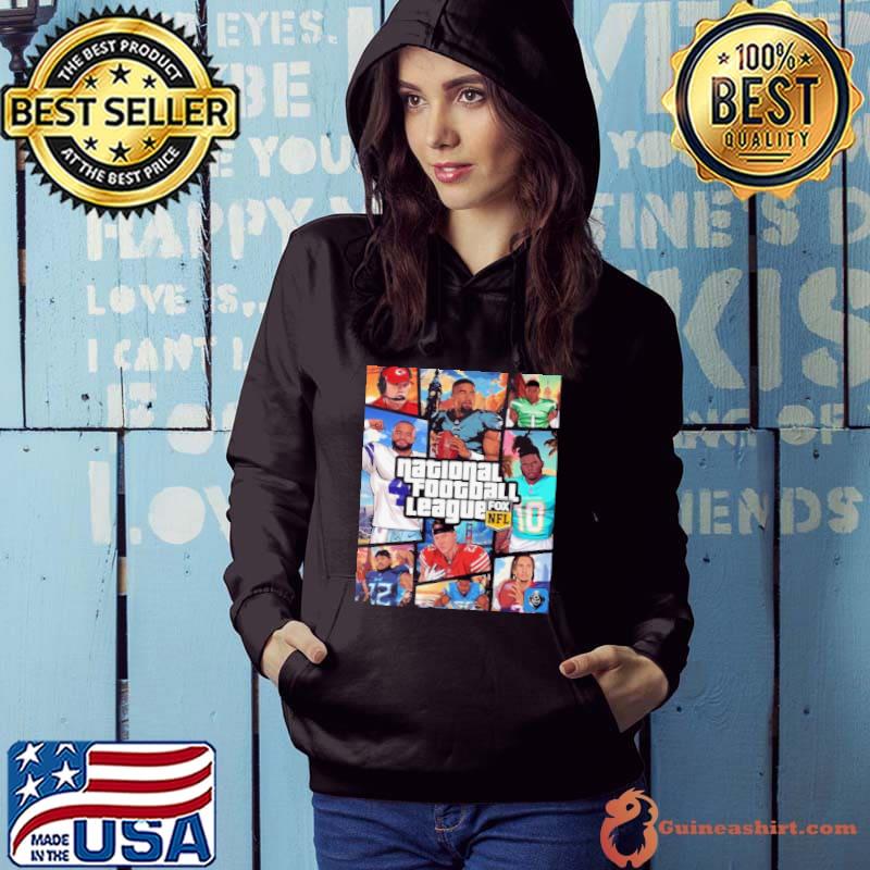 Grand Theft Auto Vice City The Nfl Edition Shirt Hoodie