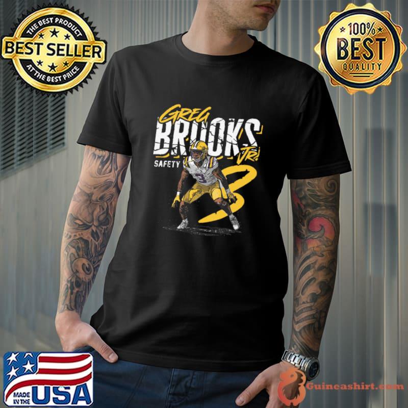 Greg Brooks Jr. College Louisiana State University Tigers football T-Shirt Unisex