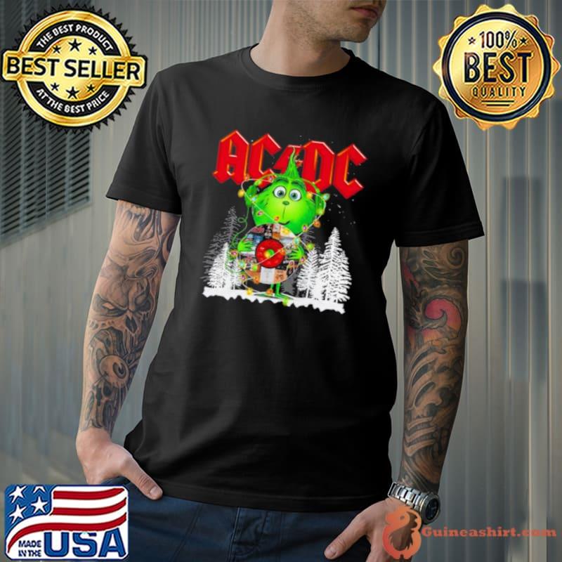 Grinch ACDC 2023 Merry Christmas Shirt