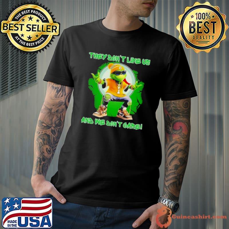Grinch Pittsburgh Steelers They Don’t Like Us And We Don’t Care Shirt