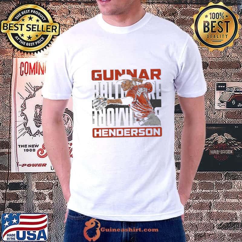 Gunnar Henderson Baltimore Player Name T-Shirt Unisex