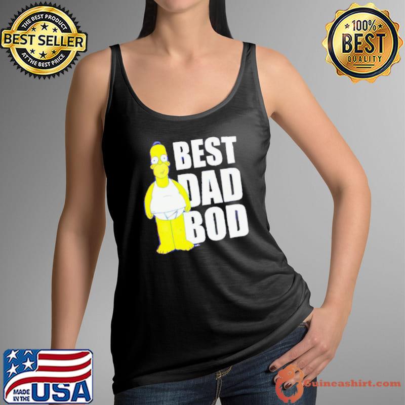 Homer The Simpsons Best Dad Bod Shirt