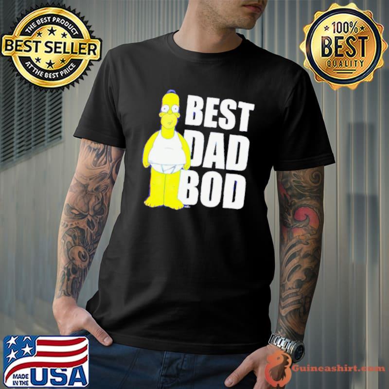 Homer The Simpsons Best Dad Bod Shirt Unisex