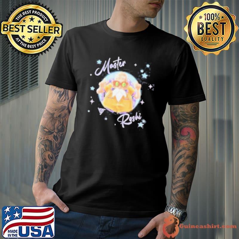 Hypland Db Master Roshi Airbrush Hot Shirt Unisex