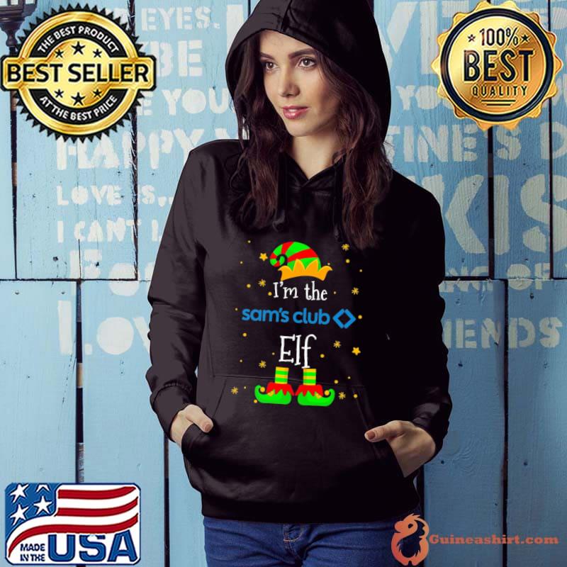 I'm the sam's club ELF merry christmas s Hoodie
