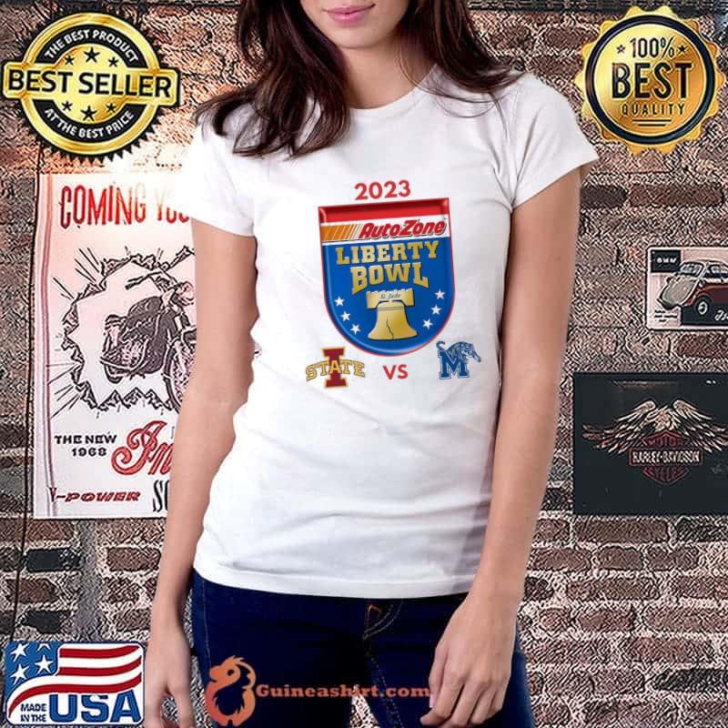 Iowa State Vs Memphis 2023 Liberty Bowl Bound Shirt