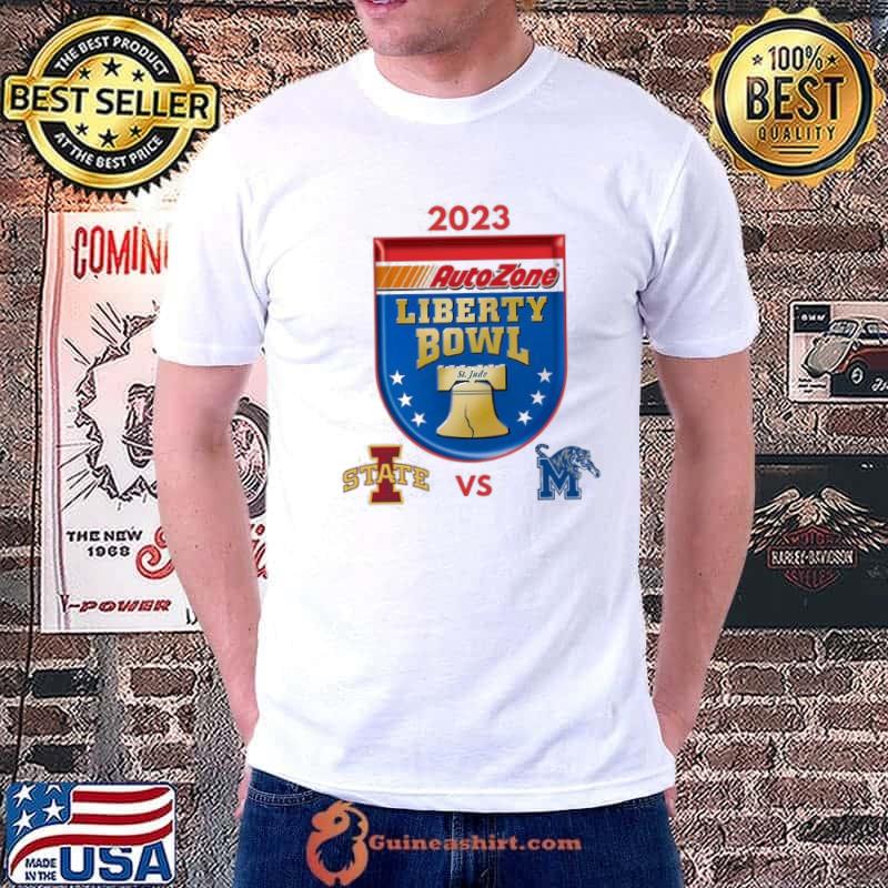 Iowa State Vs Memphis 2023 Liberty Bowl Bound Shirt Unisex