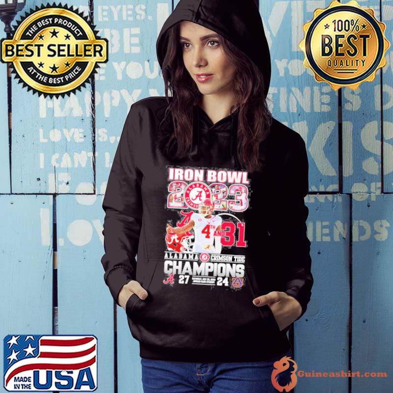 Iron Bowl 2023 Alabama Crimson Tide Champions Shirt