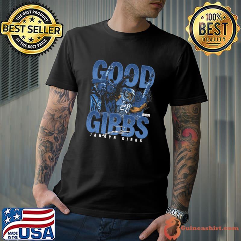 Jahmyr Gibbs Signature American football running back for the Detroit Lions Crowd Celebration T-Shirt