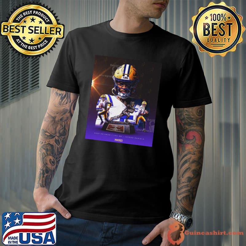 Jayden Daniels LSU QB 2023 Heisman Trophy Winners Shirt