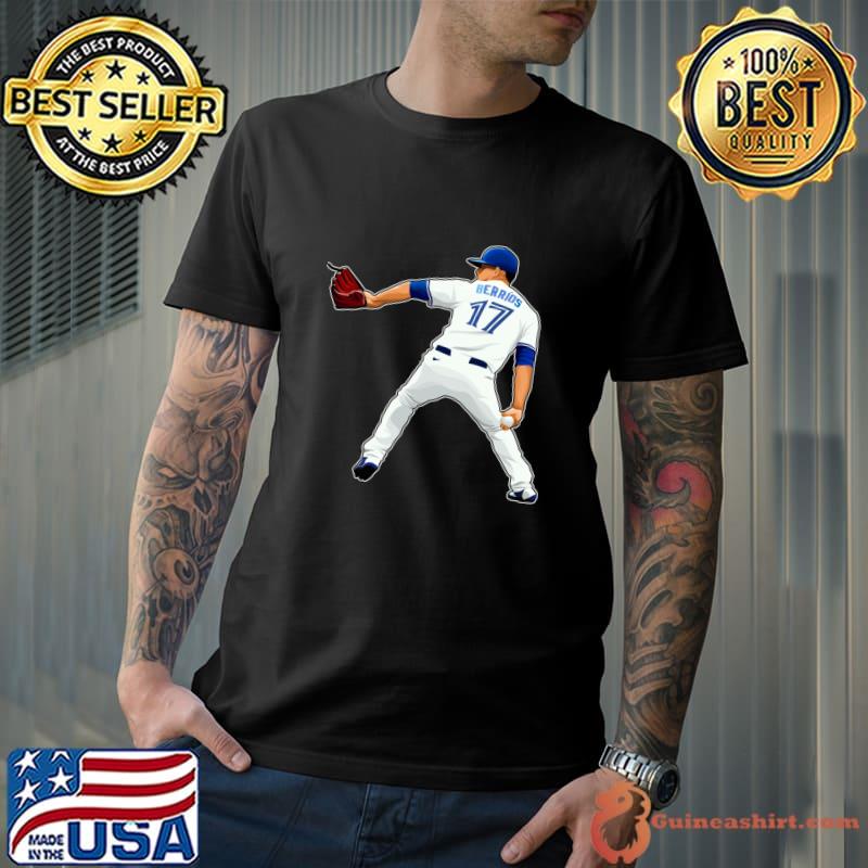 Jose Berrios 17 Deliver A Pitches Puerto Rican professional baseball T-Shirt