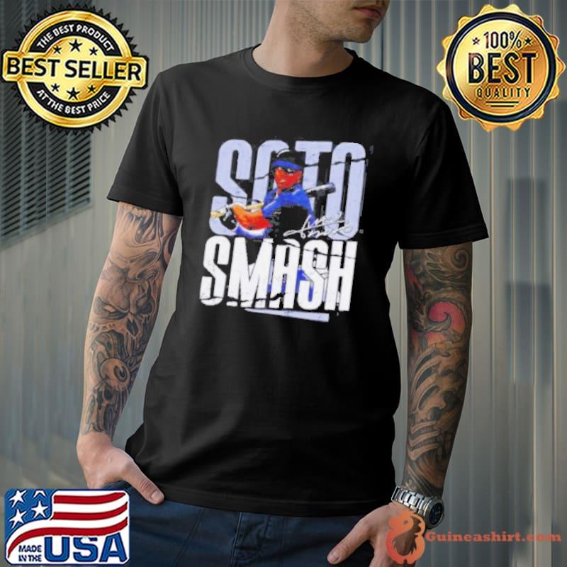 Juan Soto New York Y Soto Smash WHT Baseball Shirt