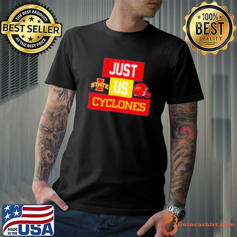 Just us Iowa State Cyclones helmet logo s Unisex