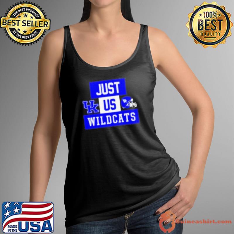 Just us Kentucky Wildcats helmet logo s Tank Top