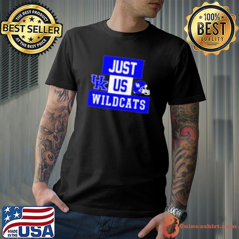 Just us Kentucky Wildcats helmet logo s Unisex