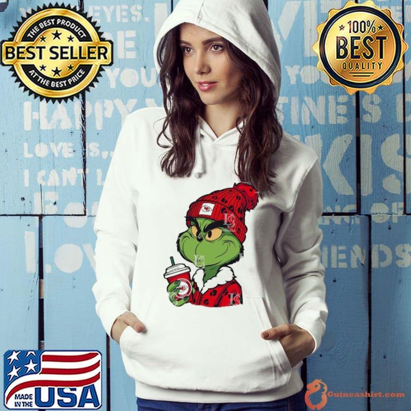 Kansas City Chiefs the Grinch drink coffee s Hoodie