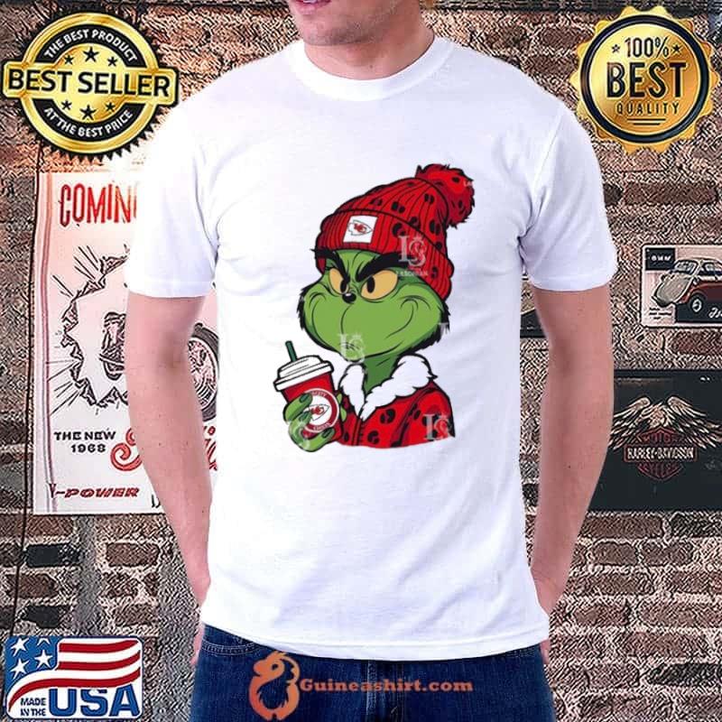 Kansas City Chiefs the Grinch drink coffee s Unisex