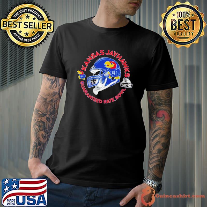 Kansas Jayhawks Helmet 2023 Guaranteed Rate Bowl Shirt Unisex