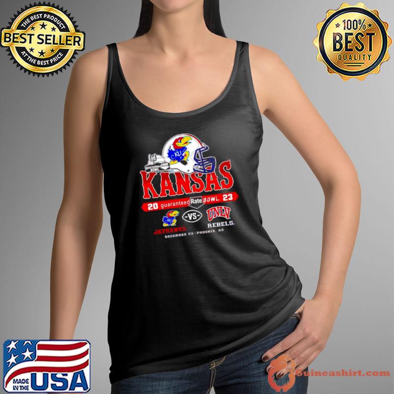 Kansas Jayhawks vs UNLV Rebels Guaranteed Rate Bowl Dec 23 2023 shirt