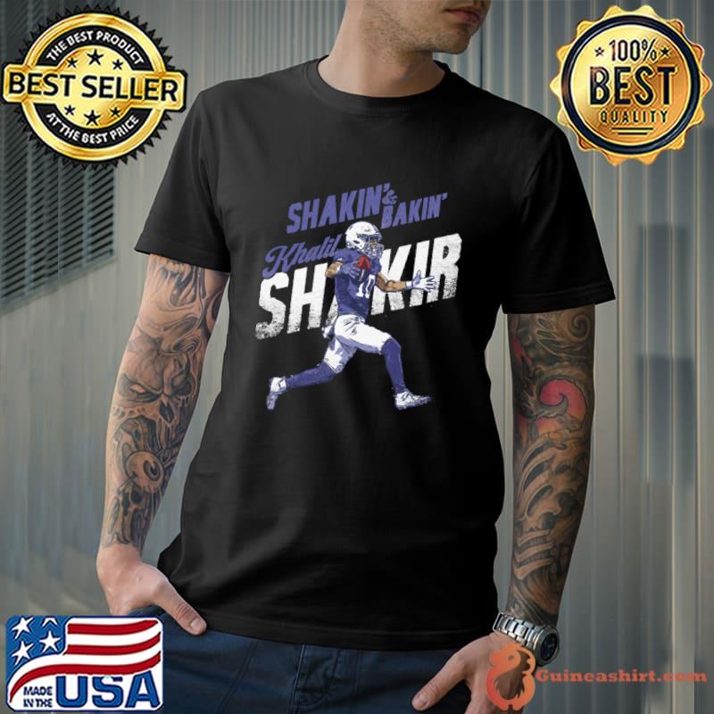 Khalil Shakir Buffalo Shakin & Bakin American Football Wide T-Shirt