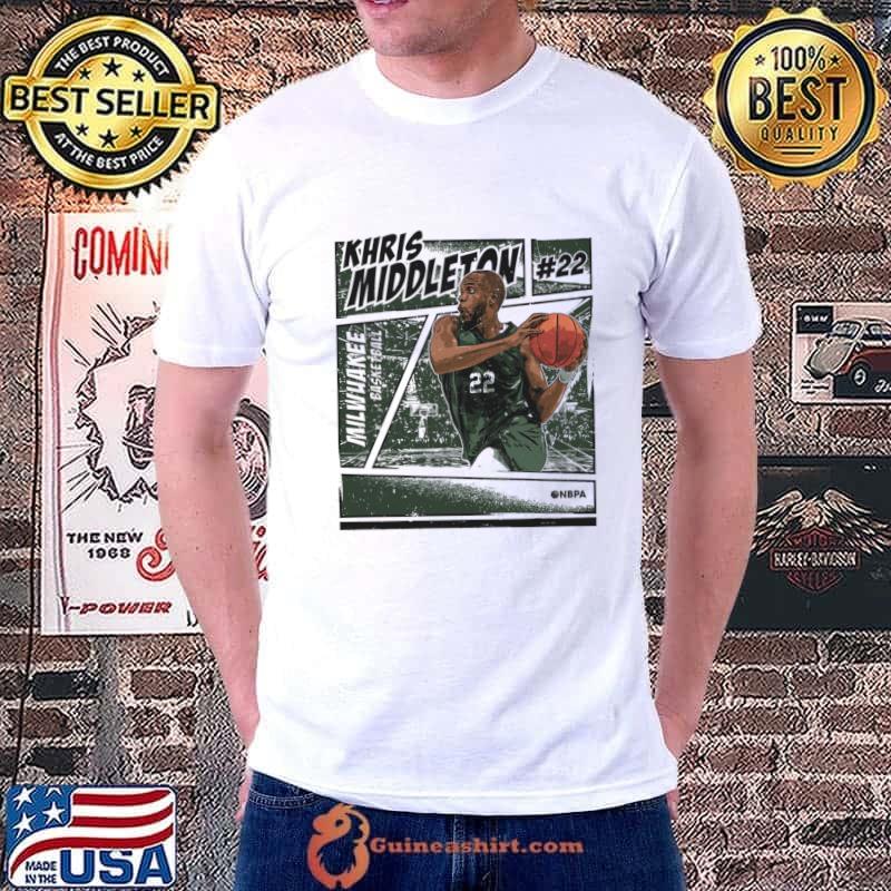 Khris Middleton American professional basketball player for the Milwaukee Bucks Comic T-Shirt Unisex