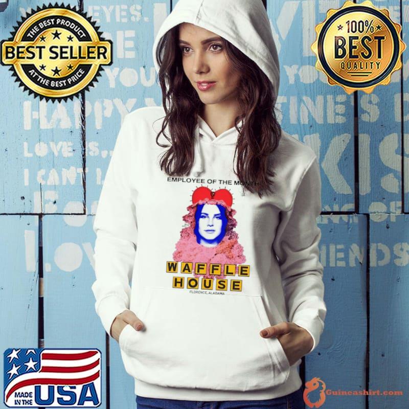 Lana Del Rey employee of the month Waffle House sihrt