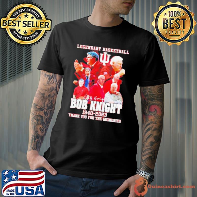 Legendary Basketball Bob Knight 1940-2023 Thank You For The Memories Shirt Unisex
