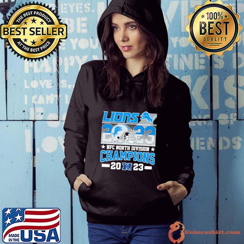 Lions NFC North Champion 2023 Stars Football T-Shirt Hoodie