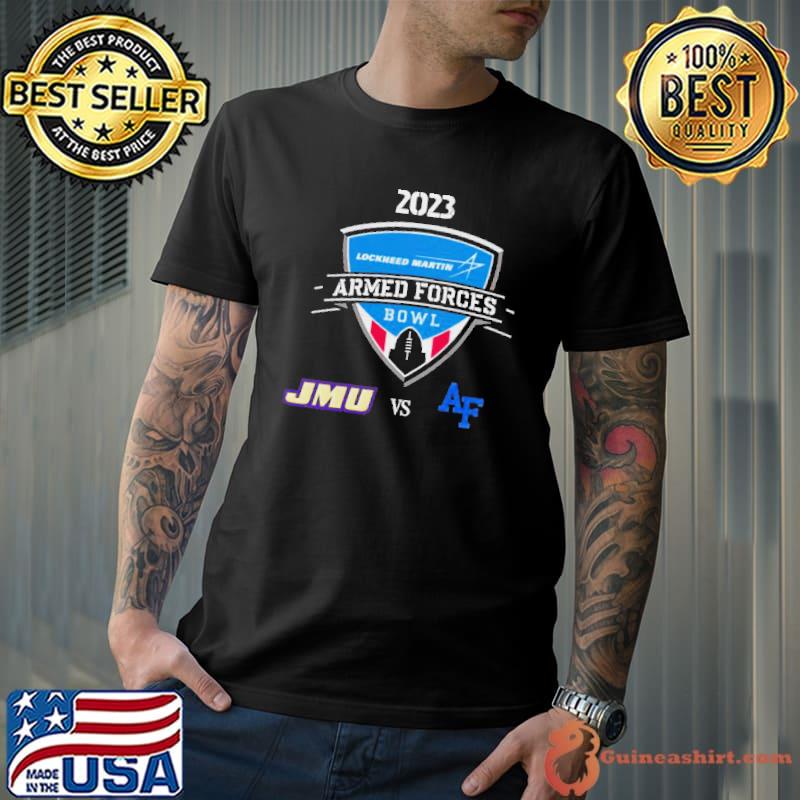 Lockheed Martin Armed Forces Bowl 2023 James Madison vs Air Force Amon G Carter Stadium Fort Worth TX Shirt Unisex