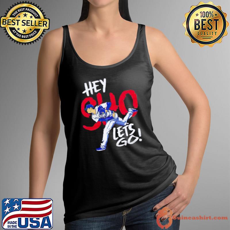 Los Angeles baseball Shohei Ohtani hey Sho let’s go s Tank Top