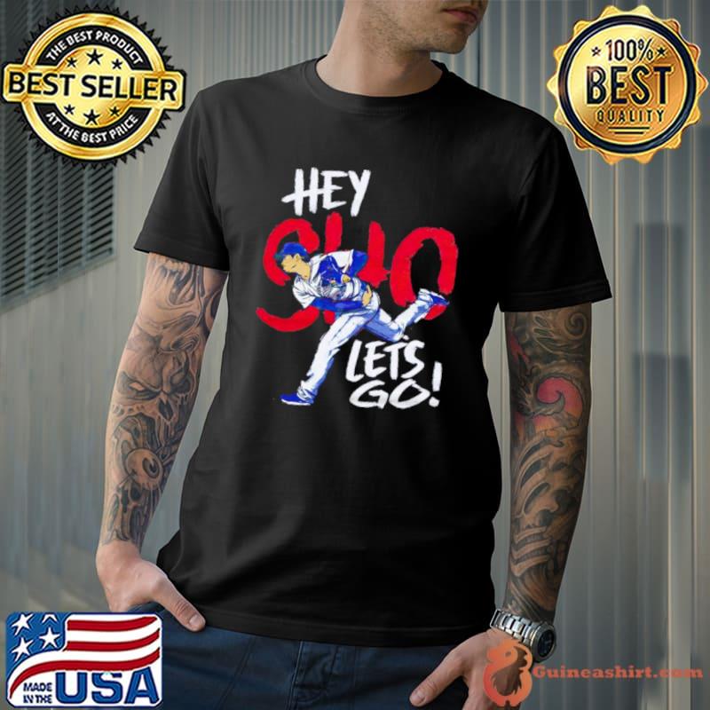 Los Angeles baseball Shohei Ohtani hey Sho let’s go shirt