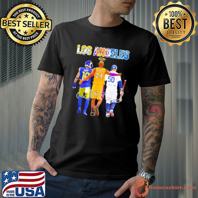 Los Angeles Cooper Kupp, Kobe Bryant and Mookie Betts Signatures Shirt Unisex