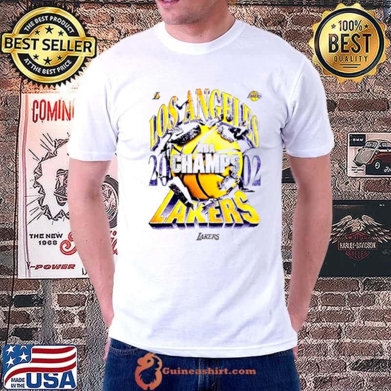 Los Angeles Lakers Explosive 2002 NBA Champs shirt