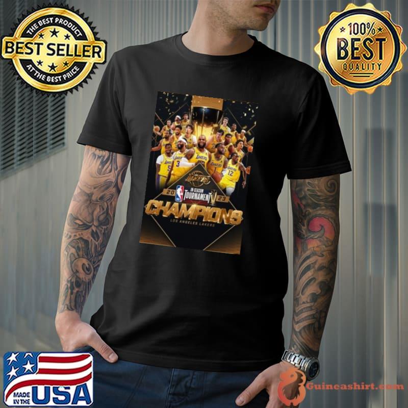 Los Angeles Lakers NBA 2023 In Season Tournament Champions Shirt Unisex