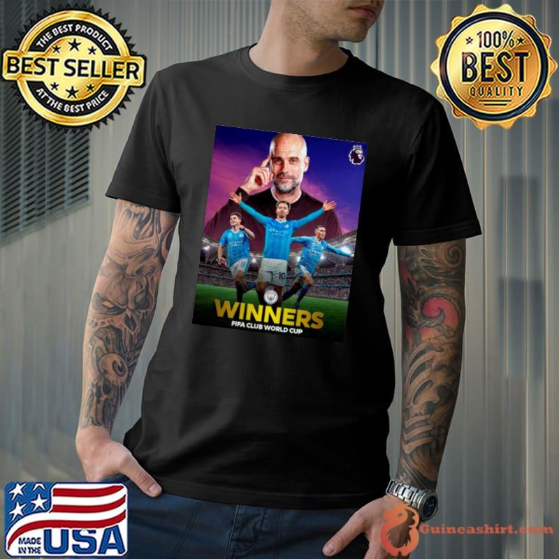 Manchester City Are Winners In The 2023 FIFA Club World Cup Final Shirt