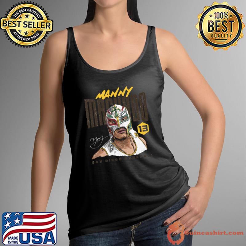 Manny Machado San Diego Baseball Signature Mask T-Shirt Tank Top