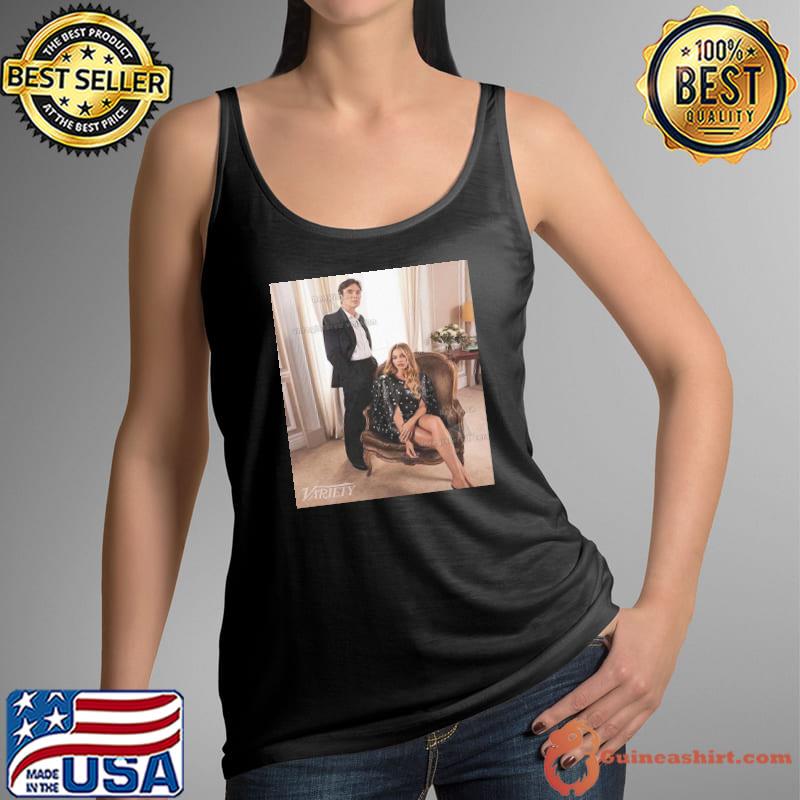 Margot Robbie And Cillian Murphy For Actors On Actors Of Variety Shirt Tank Top