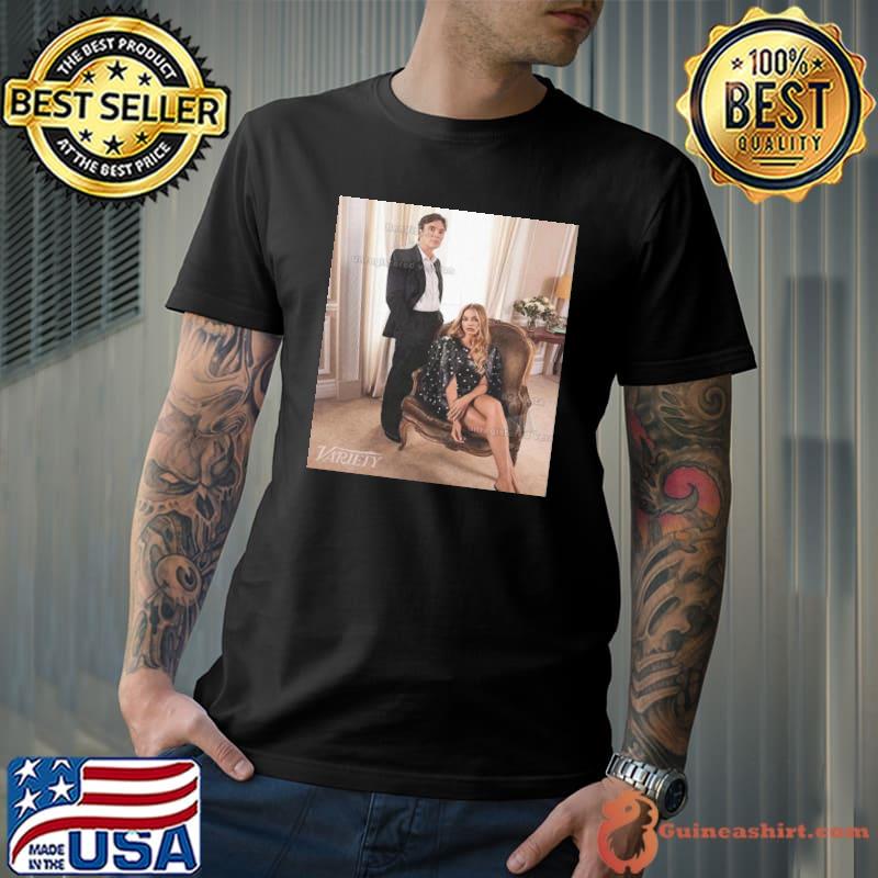 Margot Robbie And Cillian Murphy For Actors On Actors Of Variety Shirt Unisex